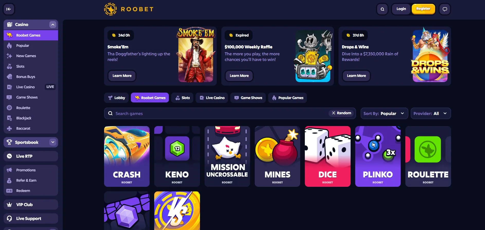 Registrering Registrering